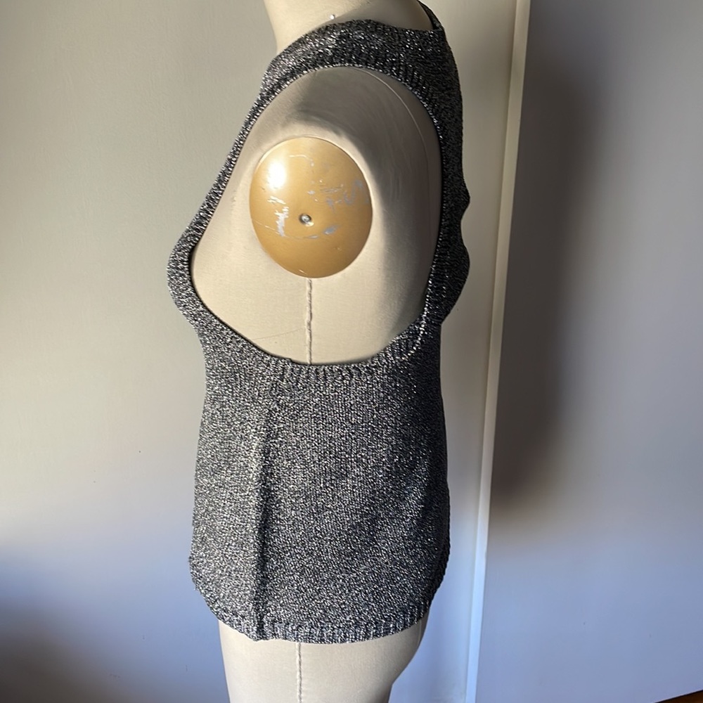 NWOT HM Metalic Racerback Tank - Picture 2 of 6